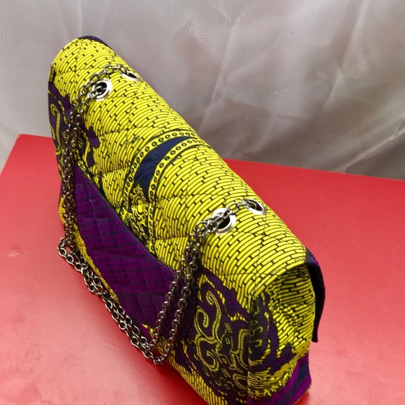 Quilted ankara satchel - Picture 4 of 7